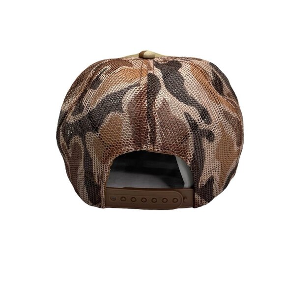 Ducks Unlimited 50th Anniversary Camo Hunting Snapback Trucker Hat Mesh Patch - Picture 4 of 8